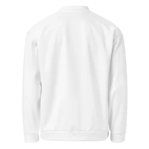 Charcoal Print - Unisex Bomber Jacket (Fragmented Reflections) - Image 2