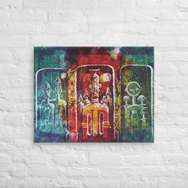 Neigbours, 2014, Batik