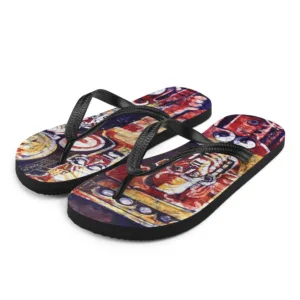 Batik Print - Flip-Flops - Eke - Image 2