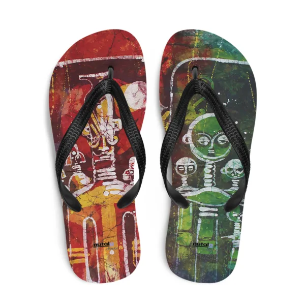 Batik Print  - Flip-Flops - Neigbours
