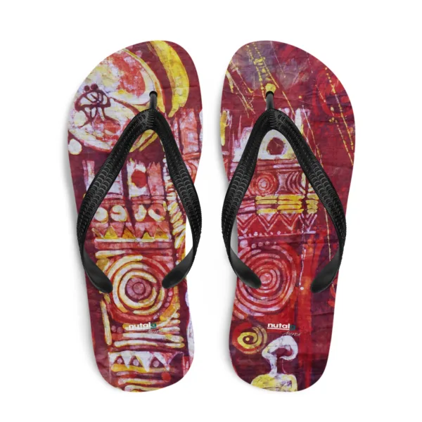 Batik Print - Flip-Flops - Ikemefuna